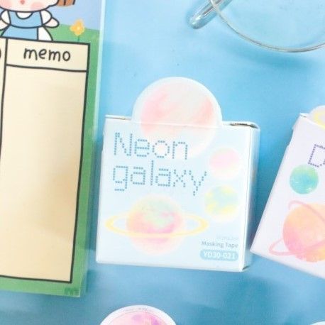 Sticker dạng cuộn Planet - 3cm