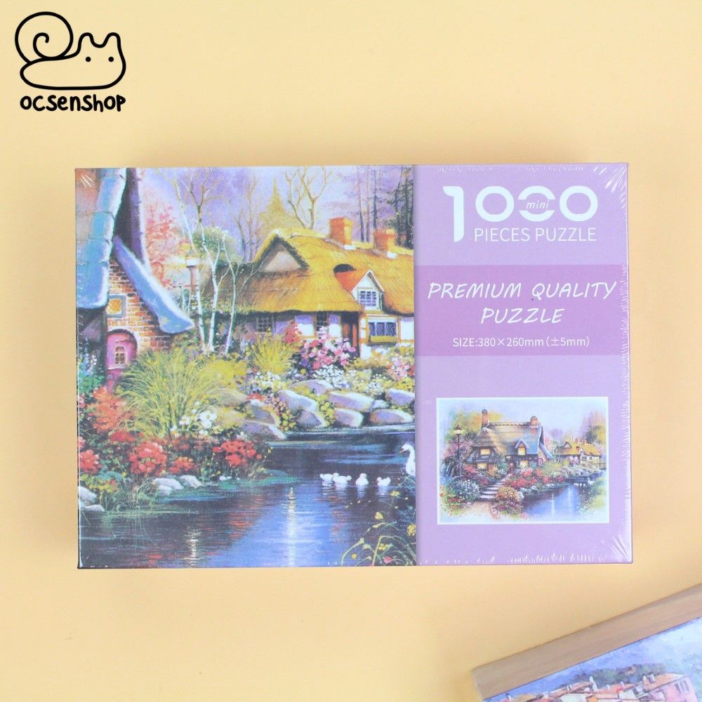 Bộ xếp hình puzzle tranh vẽ (1000 miếng)