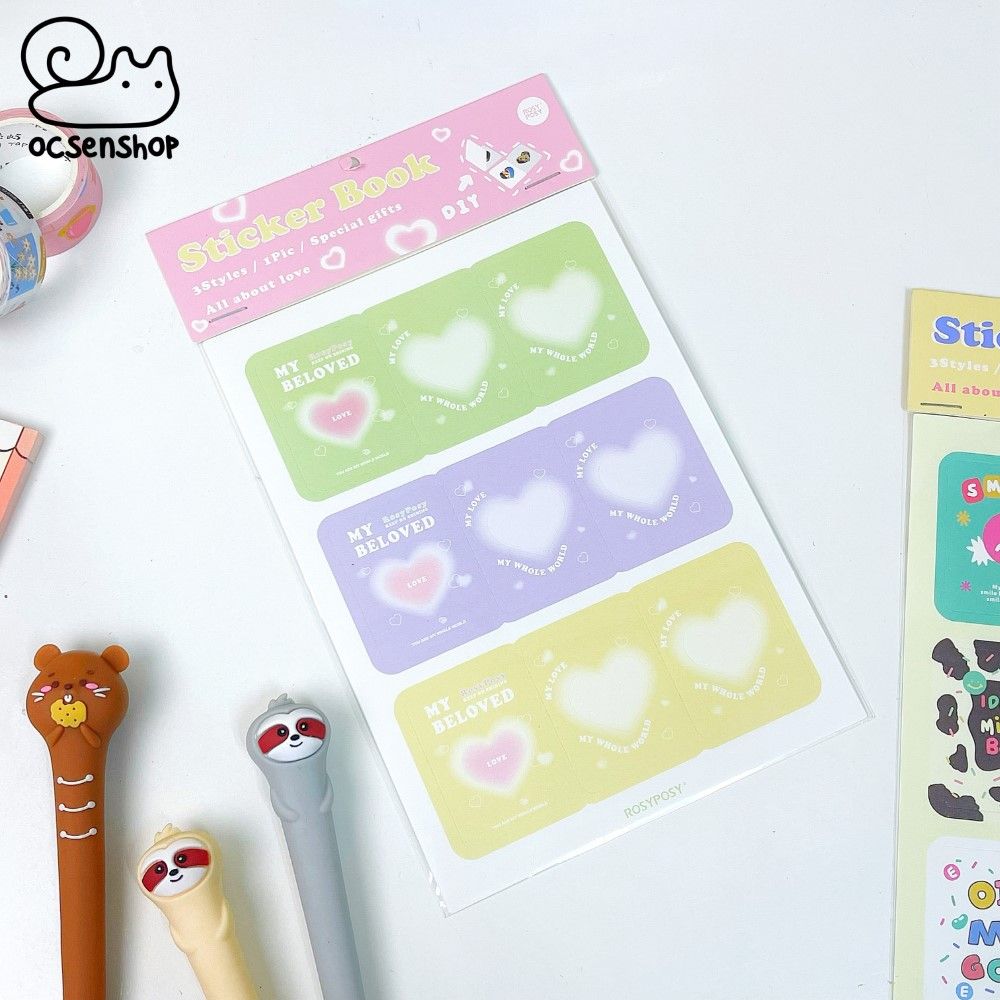 Sticker book trang trí ảnh