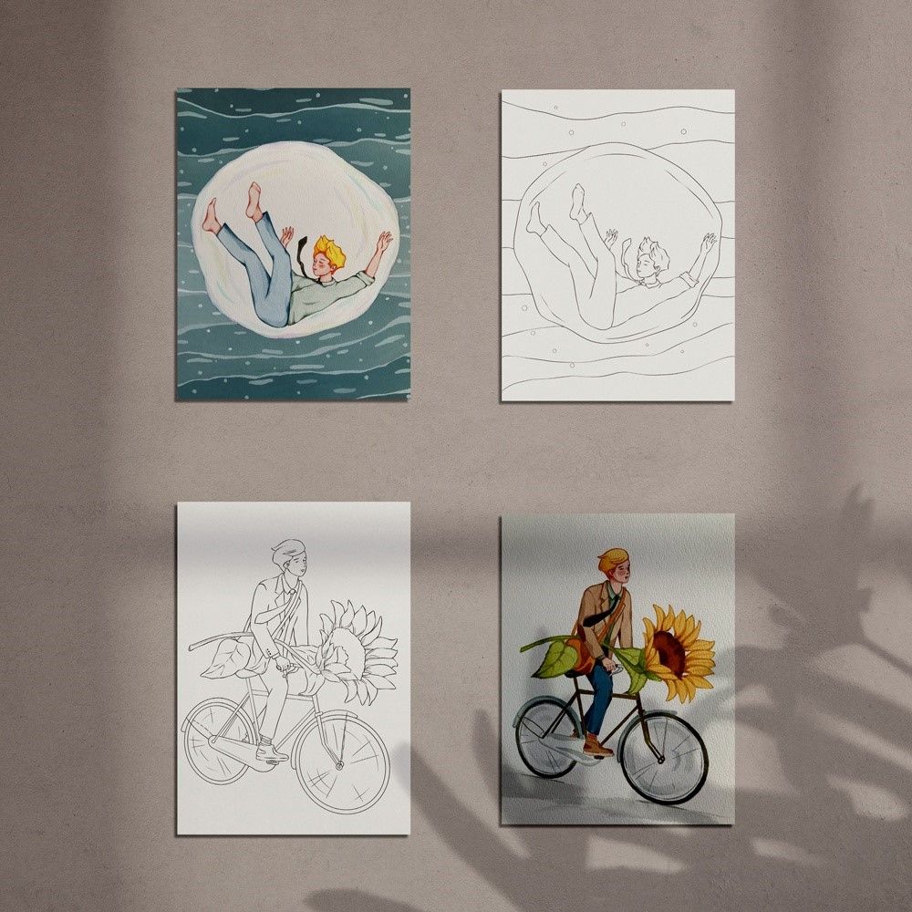 Bộ sưu tập 20+ Mẫu tranh cho bé tô màu xe đạp dành cho bé - Xetreem