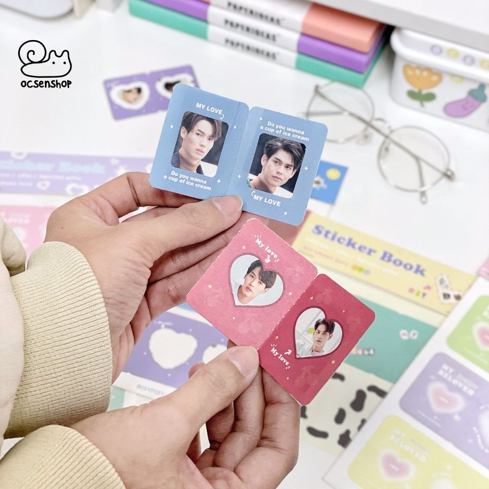 Sticker book trang trí ảnh