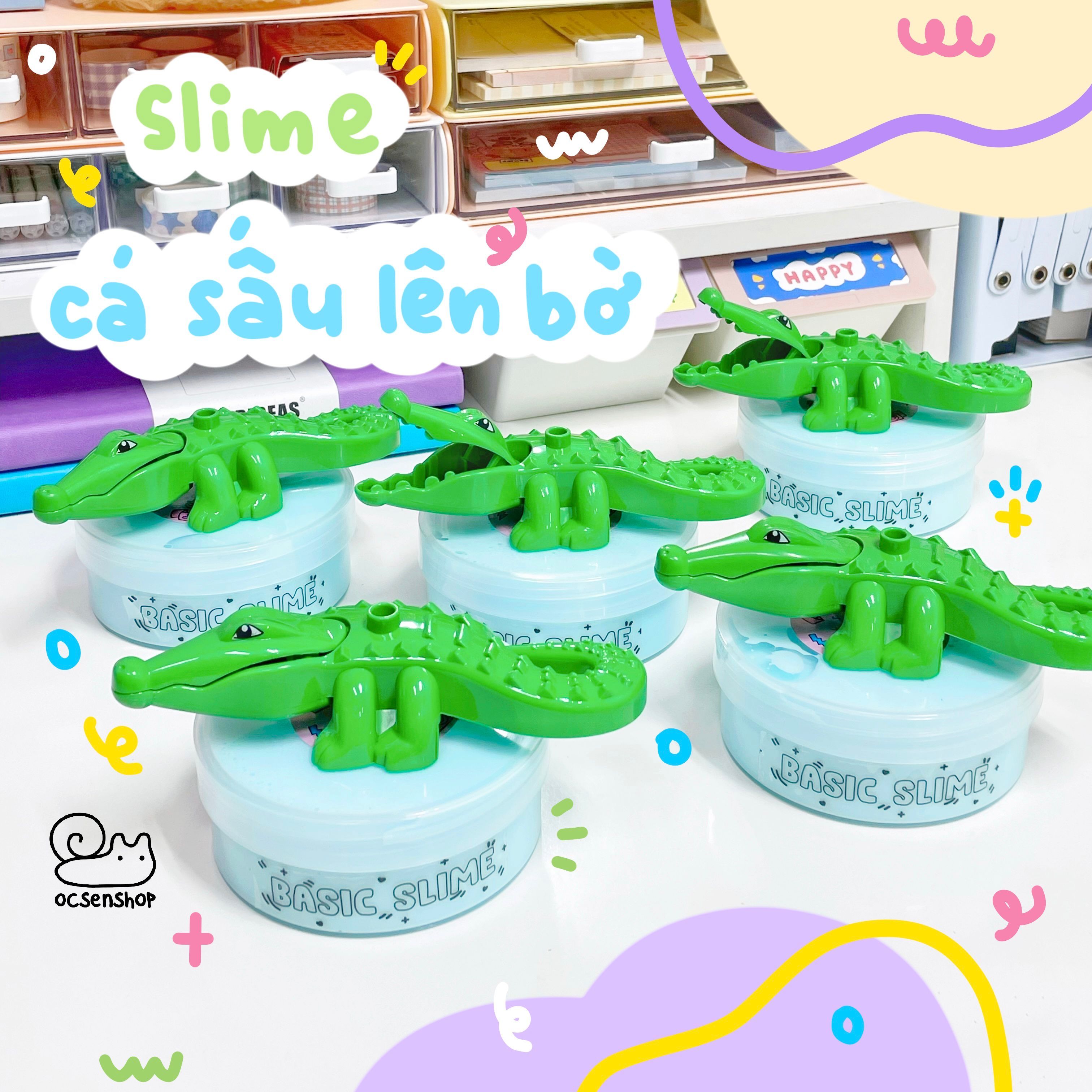 Slime Cá sấu lên bờ (Basic slime)