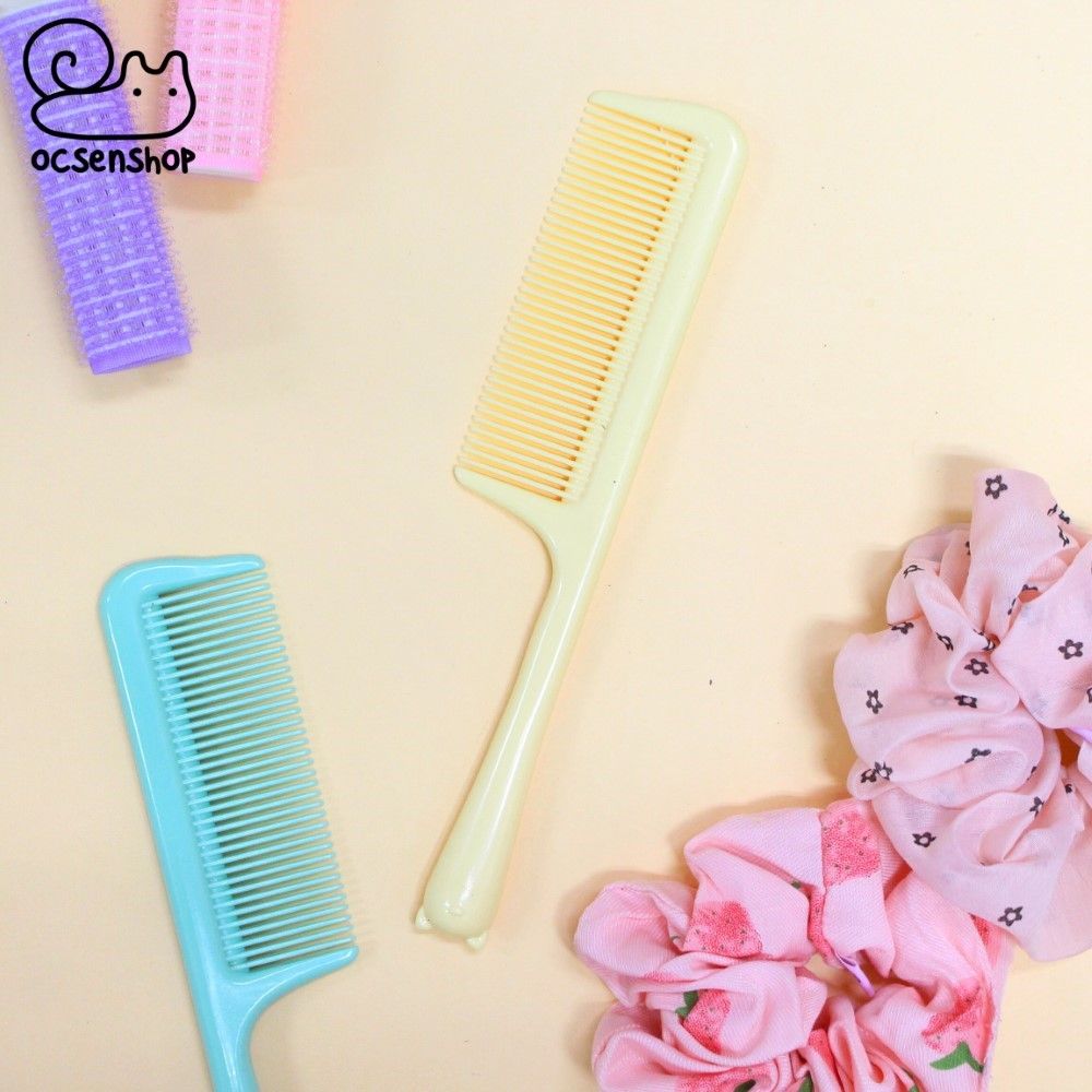 Lược trơn màu mặt mèo