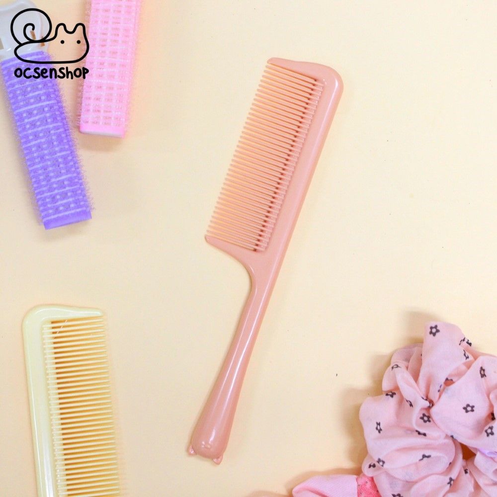 Lược trơn màu mặt mèo
