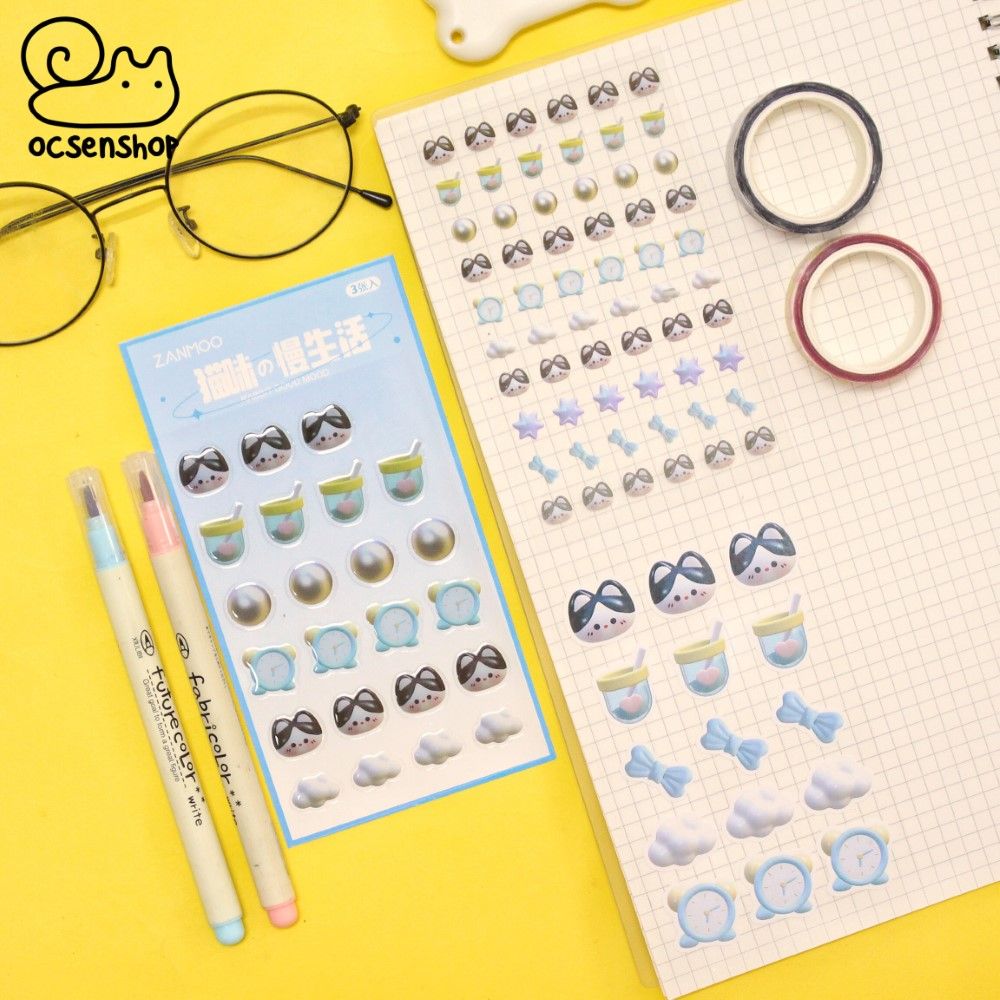 Set sticker Zanmoo (3 tấm)