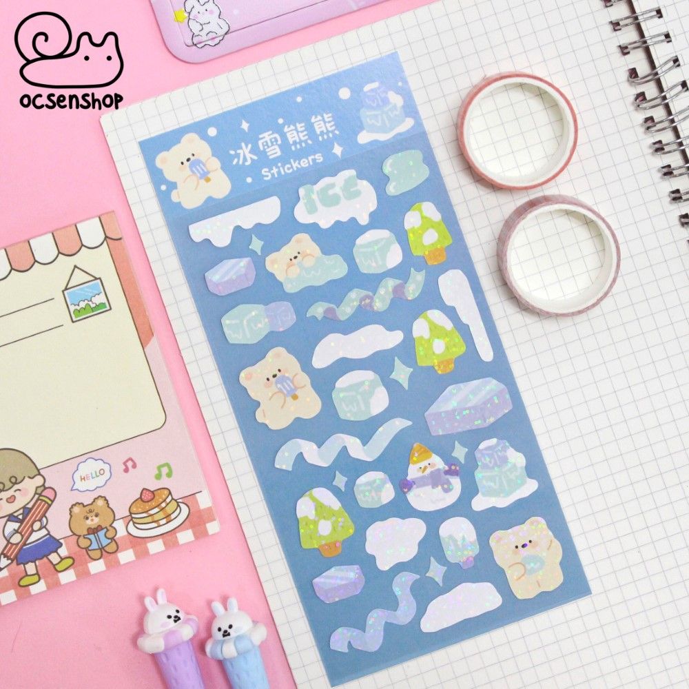 Sticker Động vật (9x19cm)