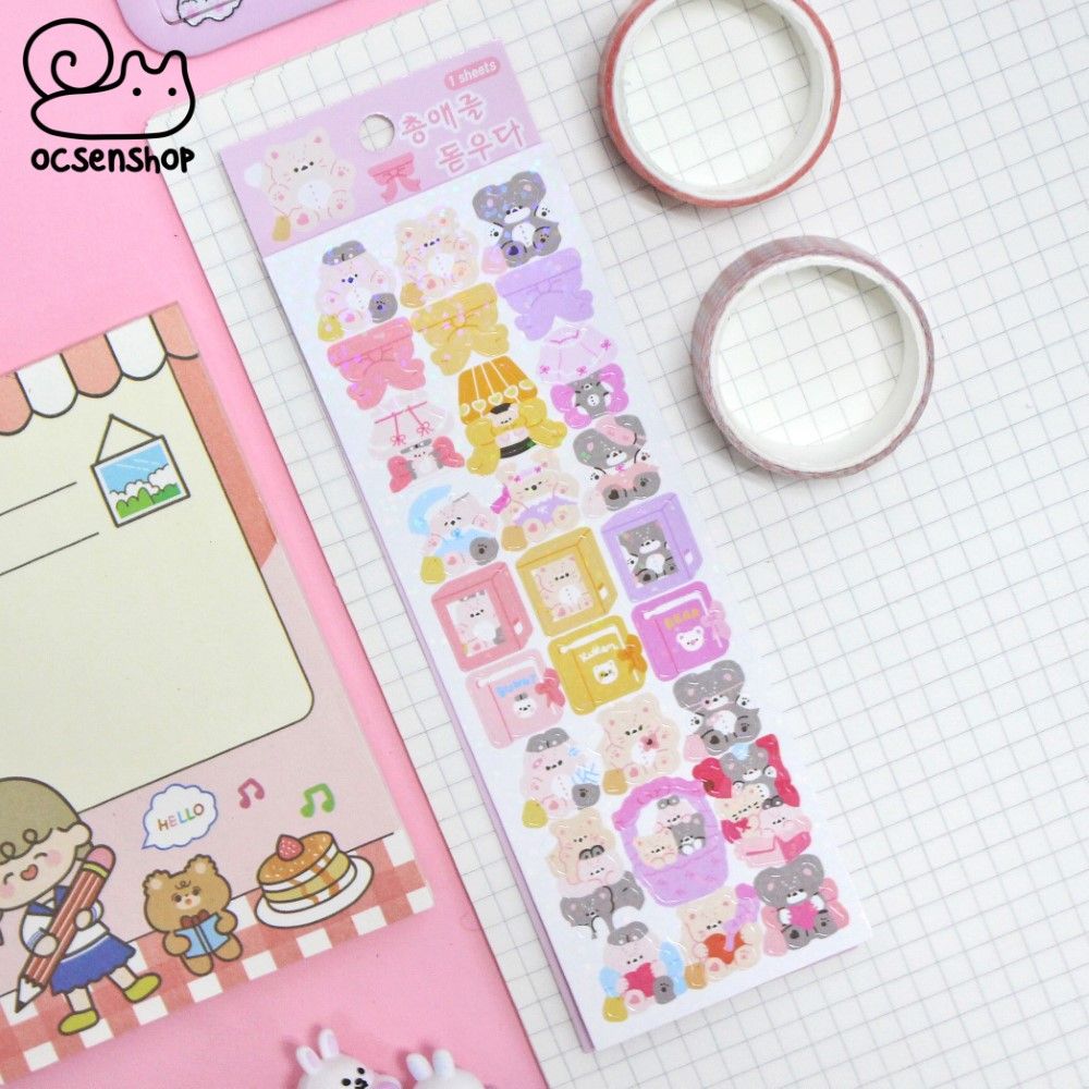 Sticker Family pet collection (1 tấm)