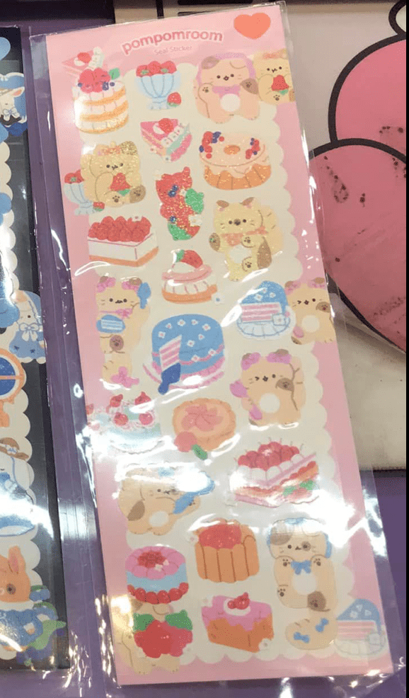 Sticker Pompomroom holo