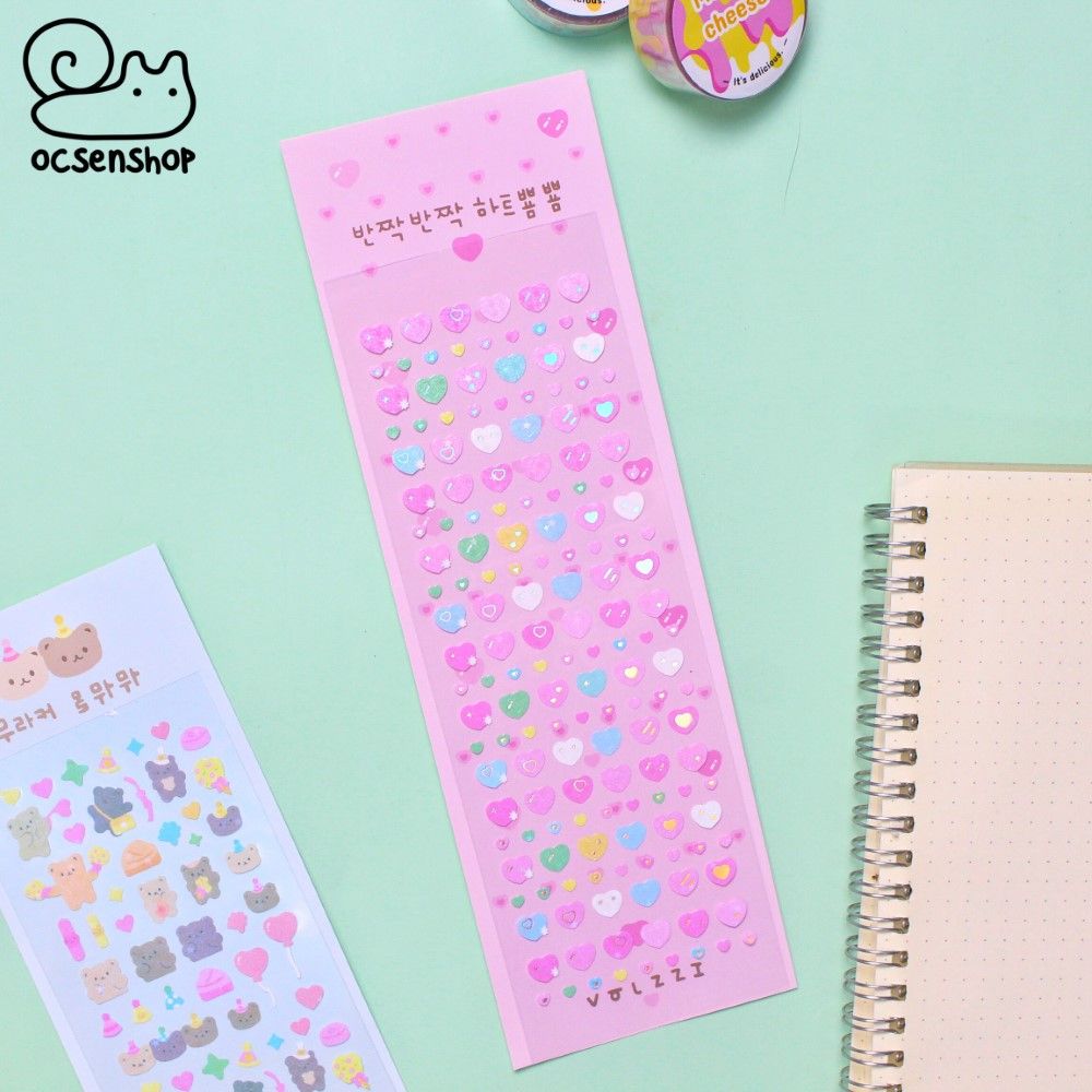 Sticker gấu nâu (8x23cm)