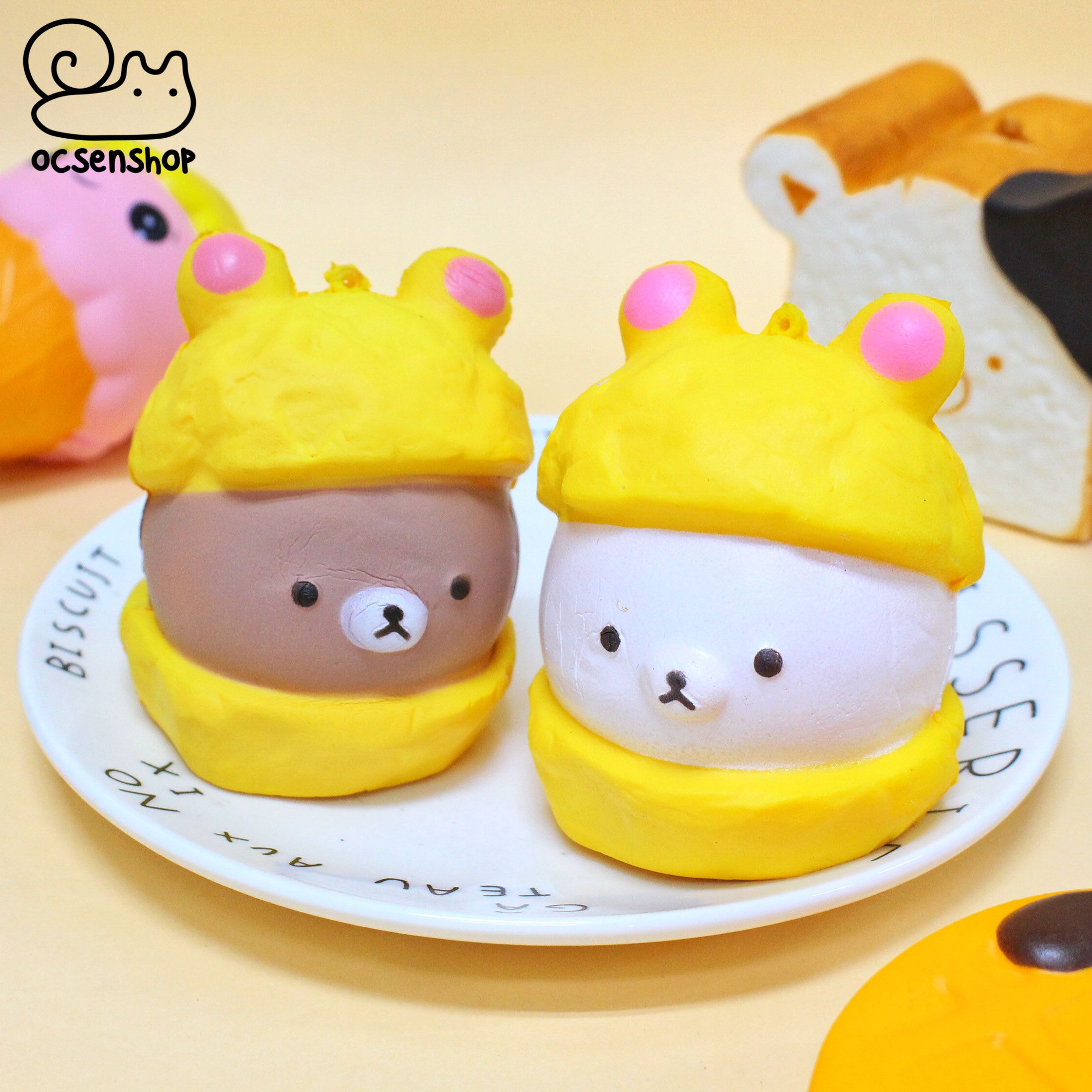 Squishy Banh sukem Rilakkuma