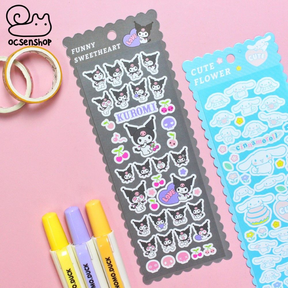 Sticker Sanrio (6.7x18.5cm)