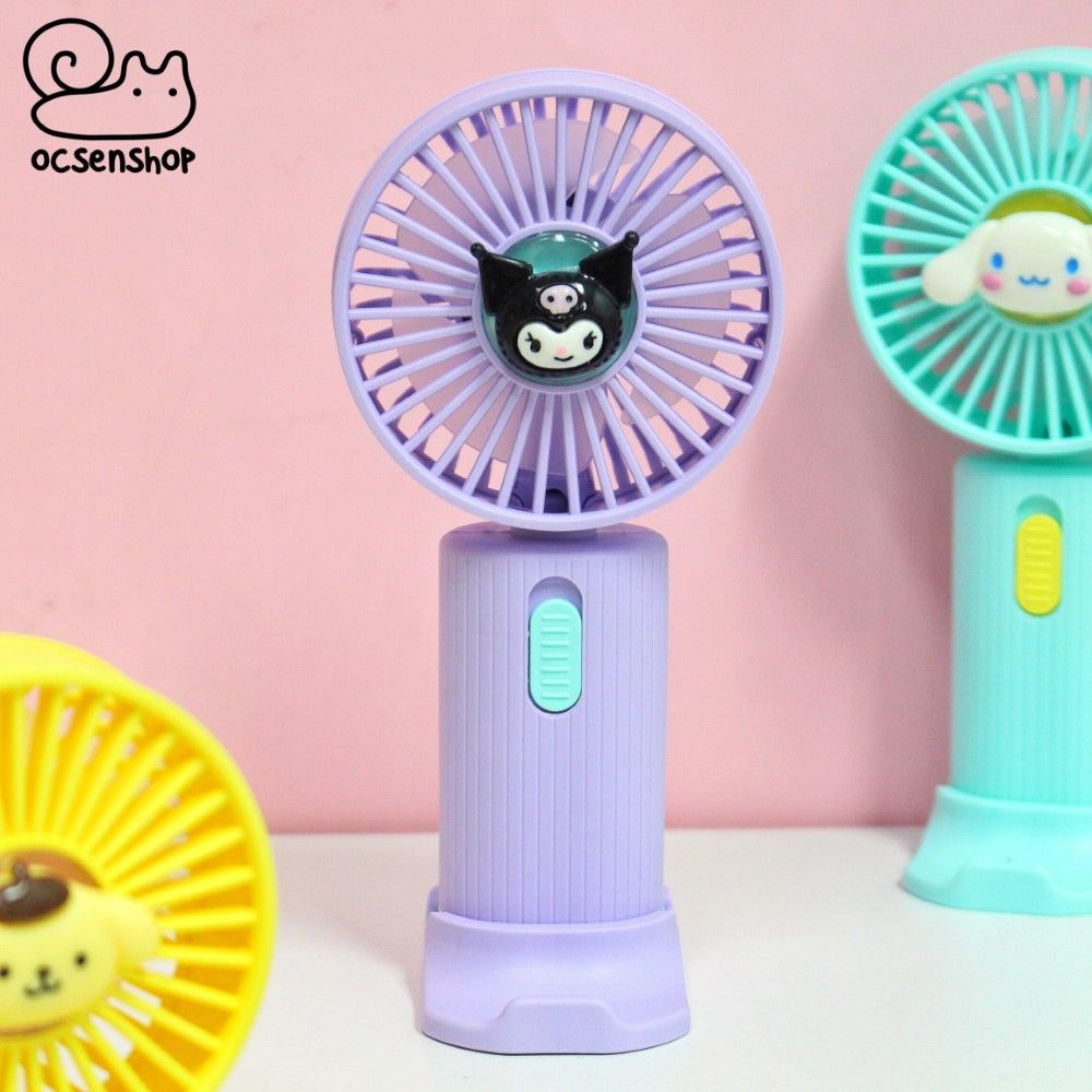 Quạt USB kèm đế Sanrio