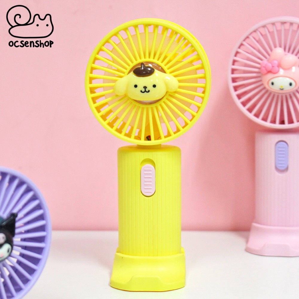 Quạt USB kèm đế Sanrio