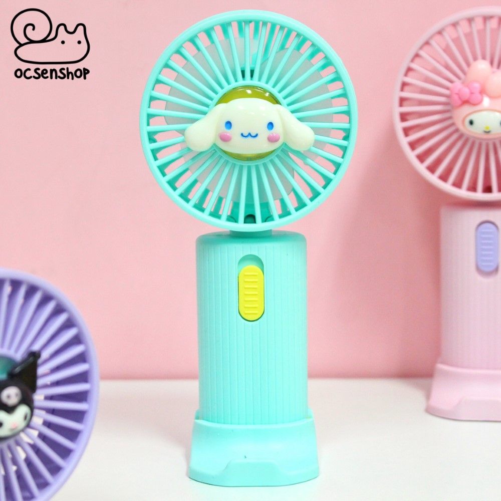 Quạt USB kèm đế Sanrio