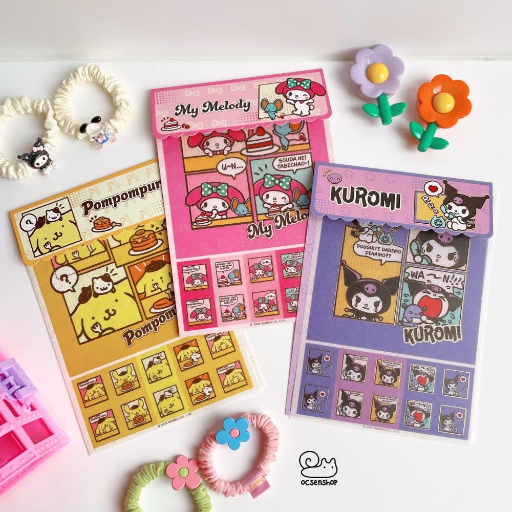 Sticker Sanrio (14x20cm)