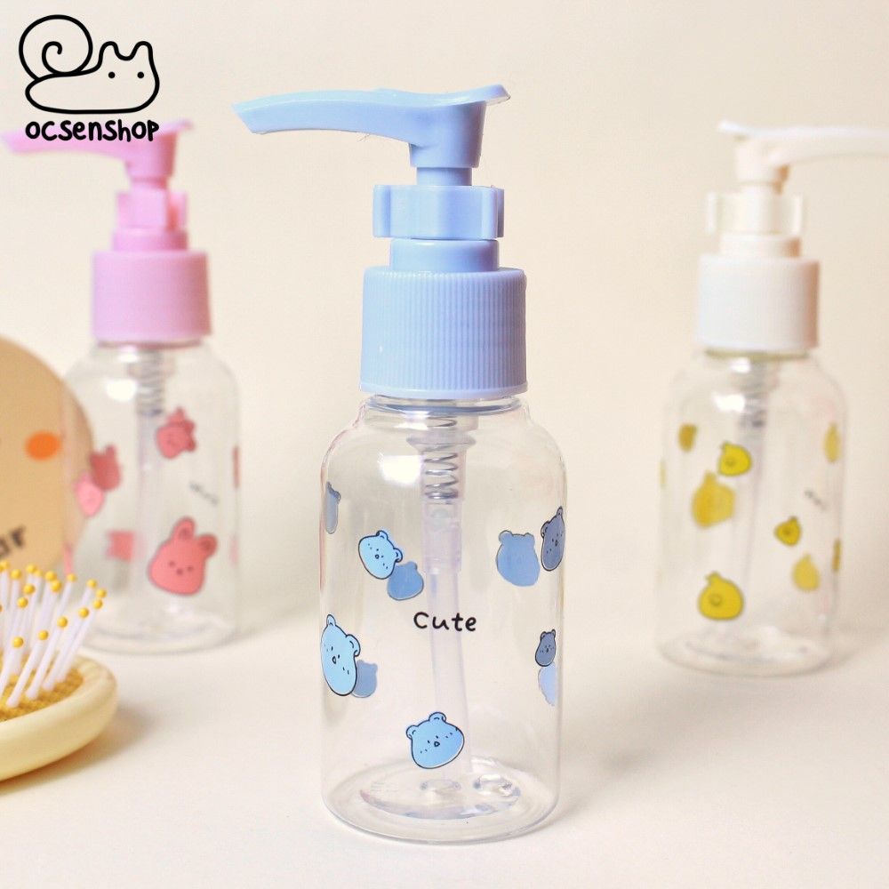 Lọ chiết nhựa động vật Cute (dạng pump) - 70ml