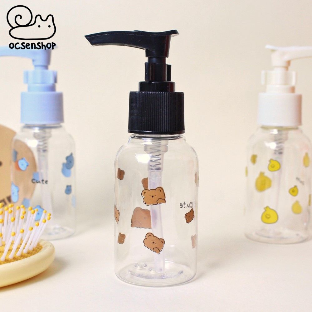 Lọ chiết nhựa động vật Cute (dạng pump) - 70ml