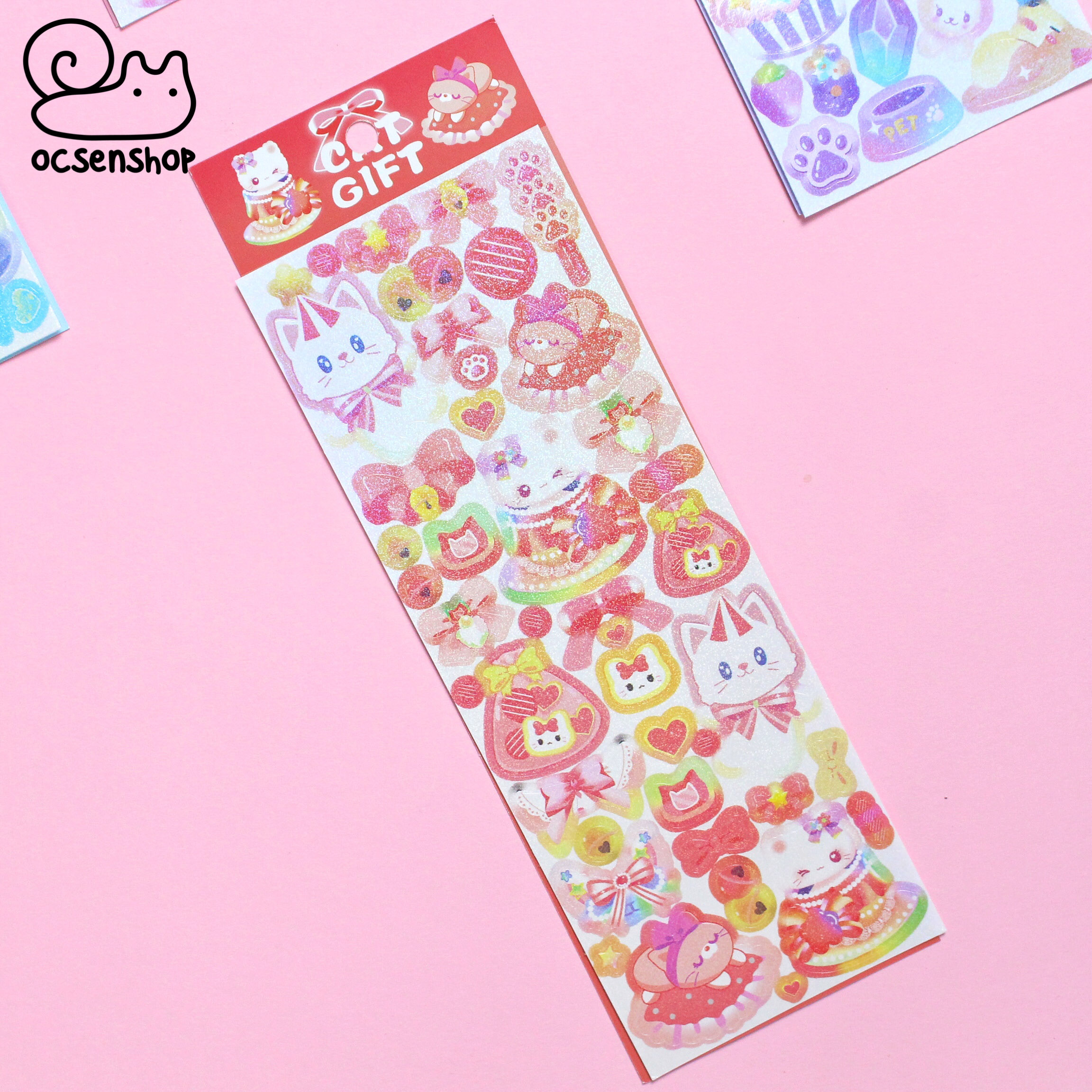 Sticker hologram Động vật (20x6,5cm)