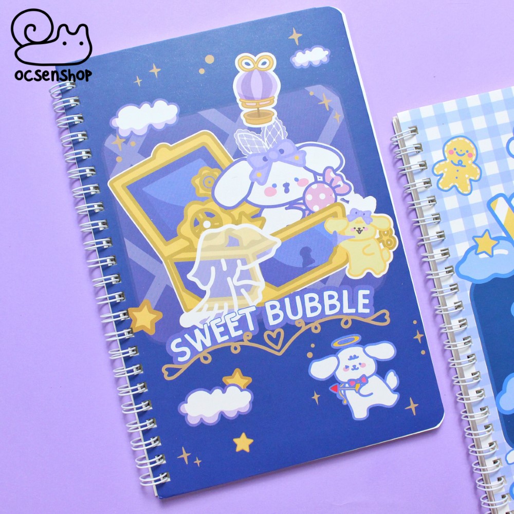 Sổ gáy xoắn A5 Sweet bubble (70tr)