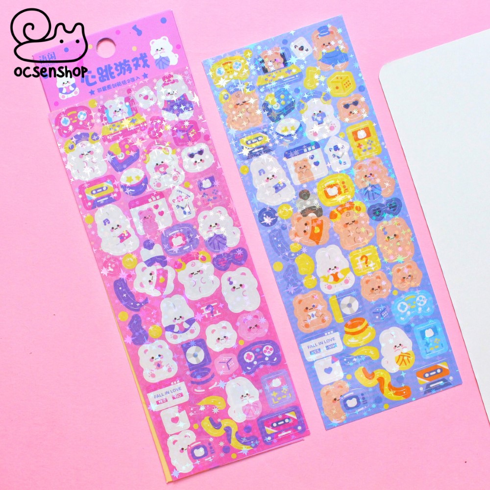 Sticker Động vật (2 tấm)(6x16cm)