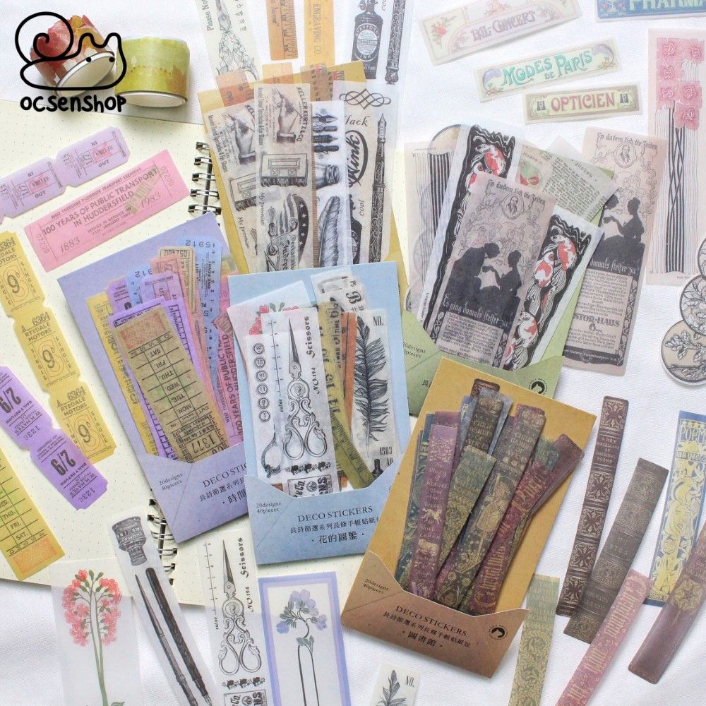 Sticker goi Vintage (40c)