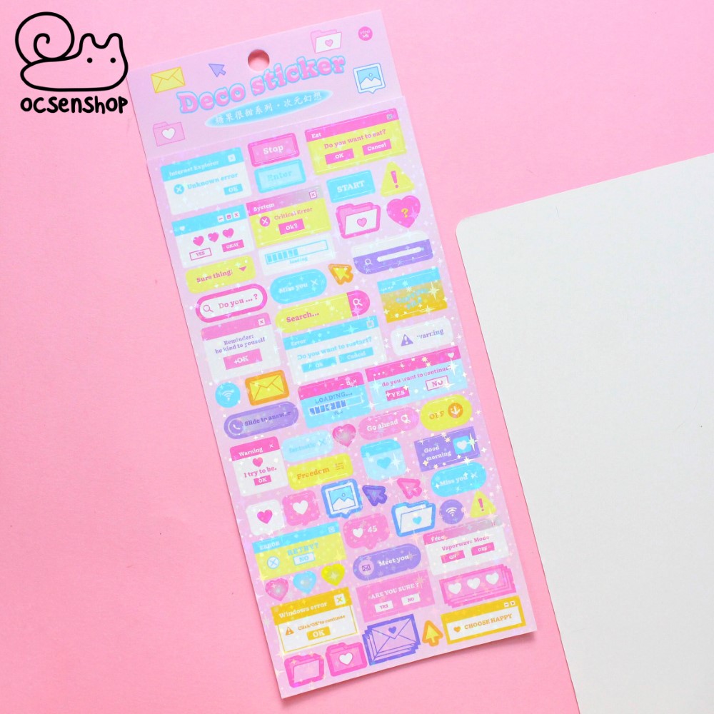 Sticker Họa tiết (10x21cm)