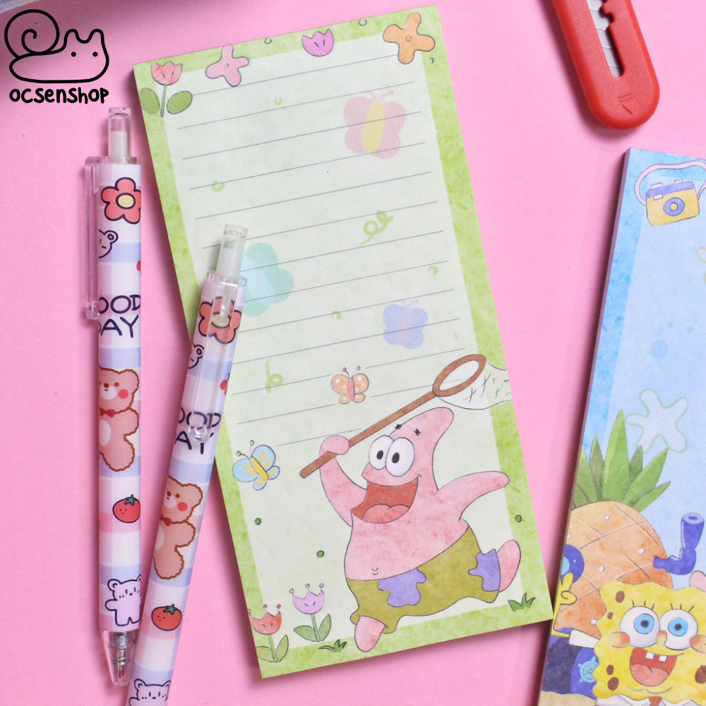 Spongebob Note Design Note SpongeBob (7.5x15cm)