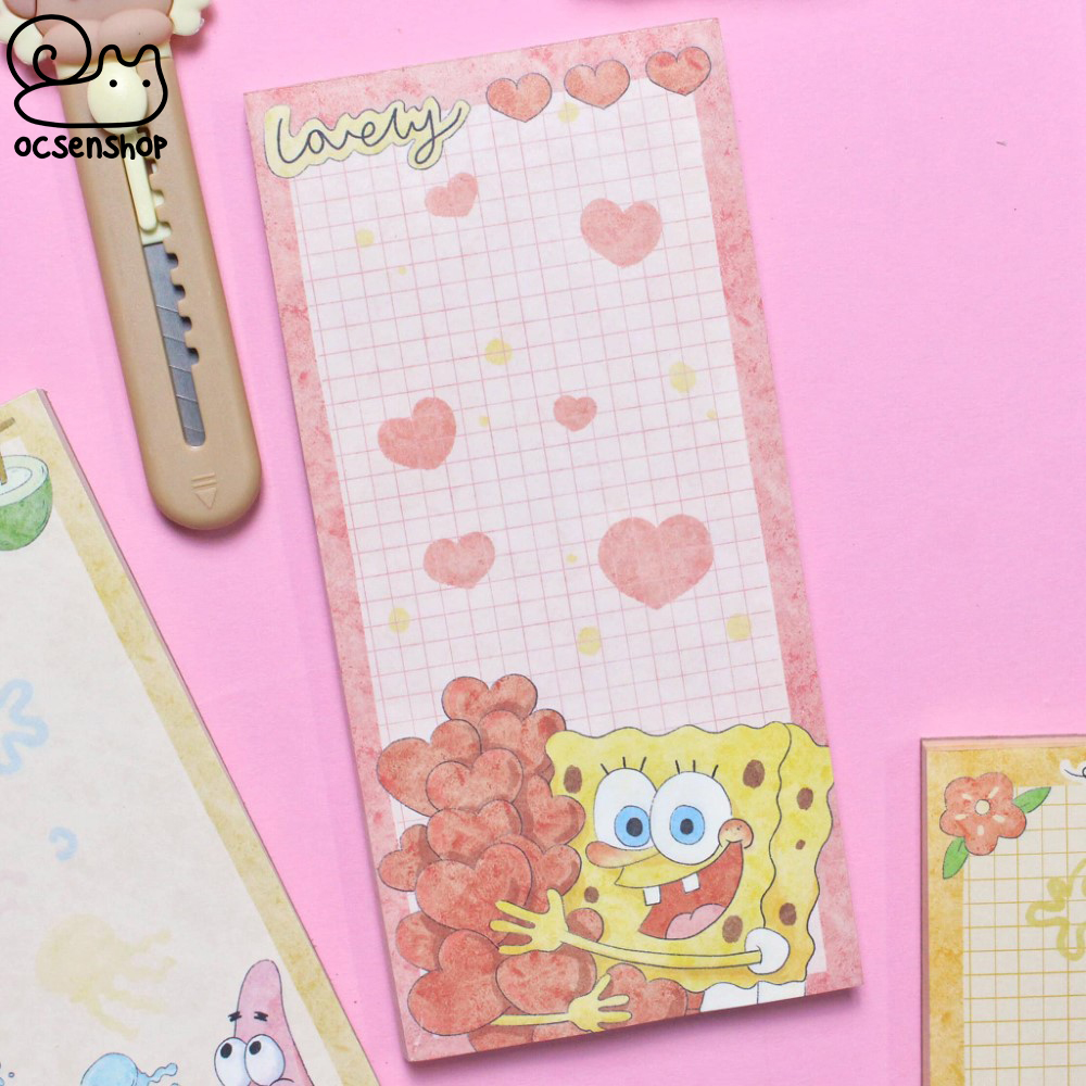 Spongebob Note Design Note SpongeBob (7.5x15cm)