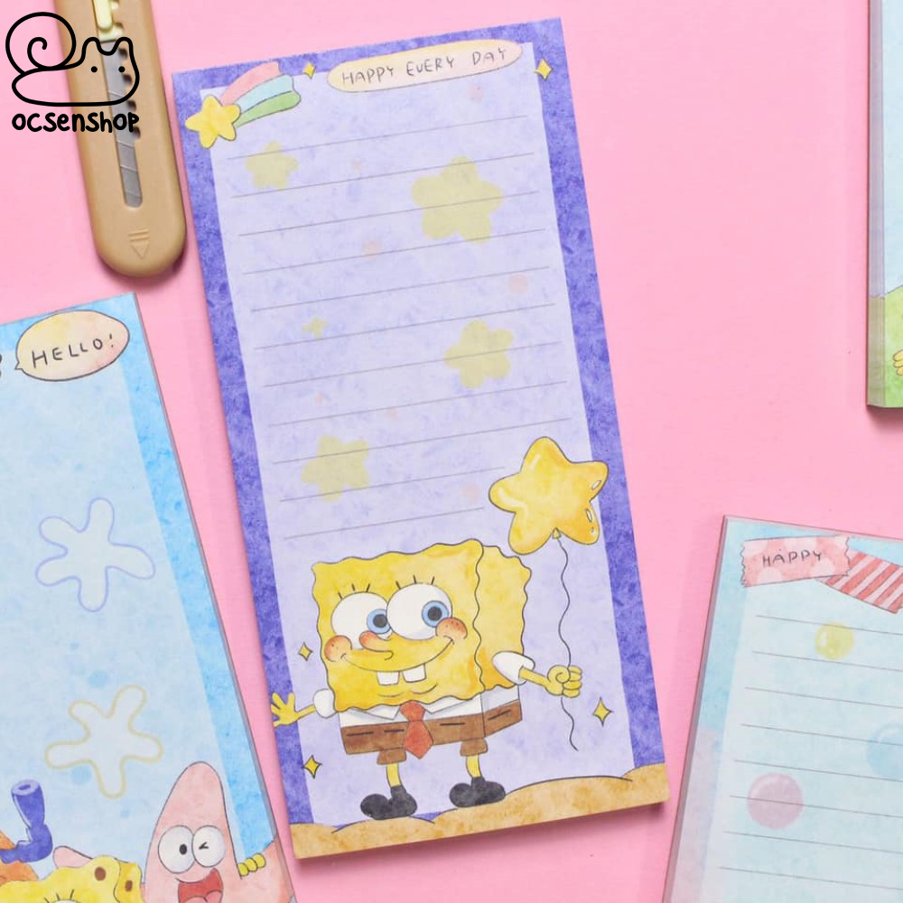 Note SpongeBob (7.5x15cm)