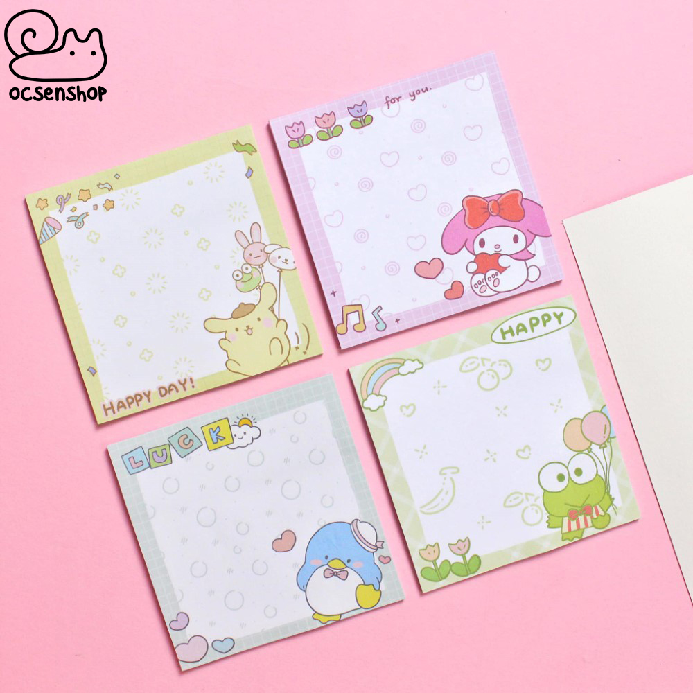 Set note vuông Sanrio