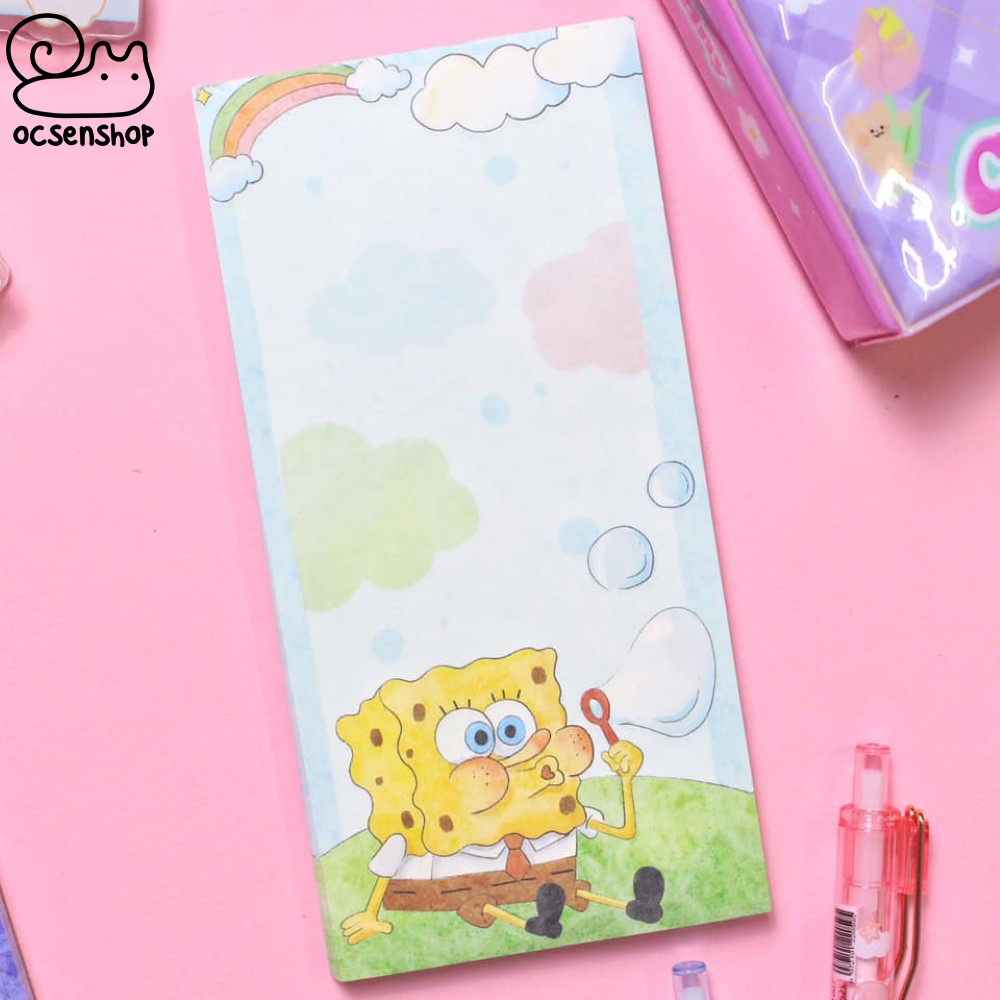 Spongebob Note Design Note SpongeBob (7.5x15cm)