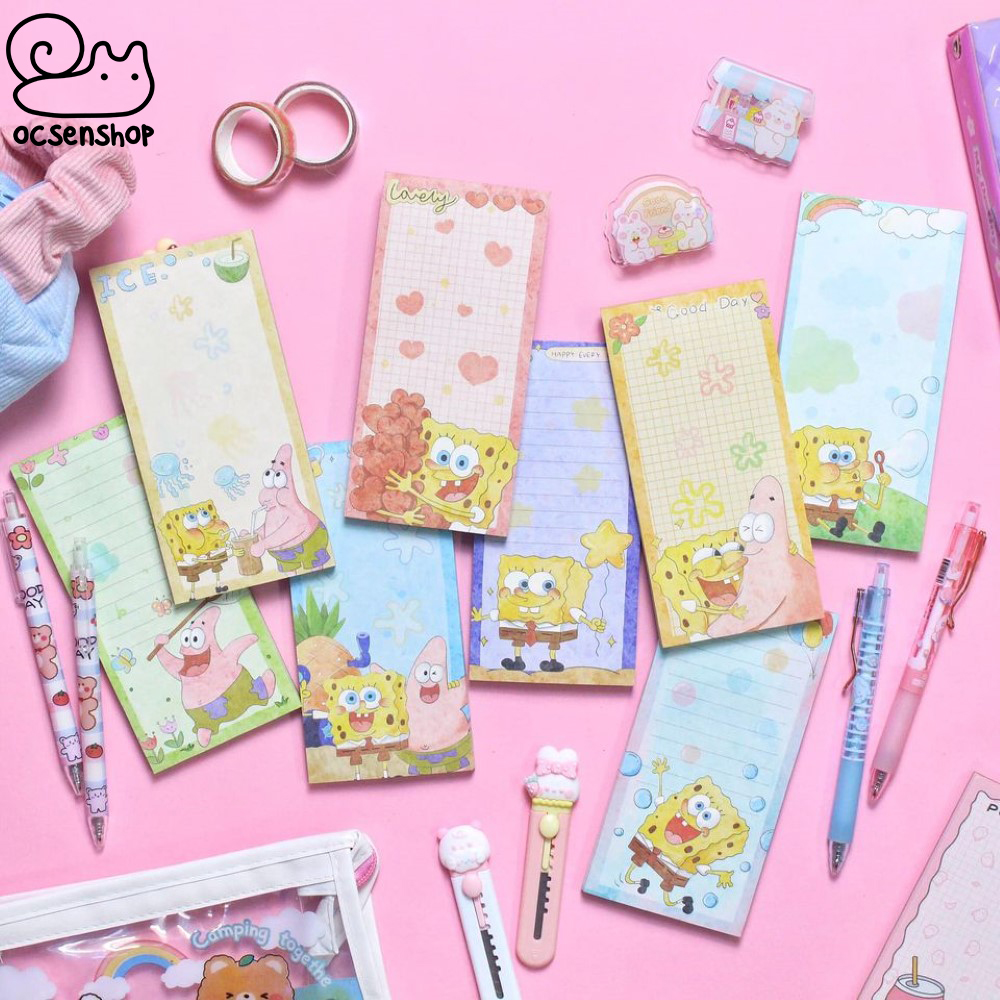 Spongebob Note Design Note SpongeBob (7.5x15cm)