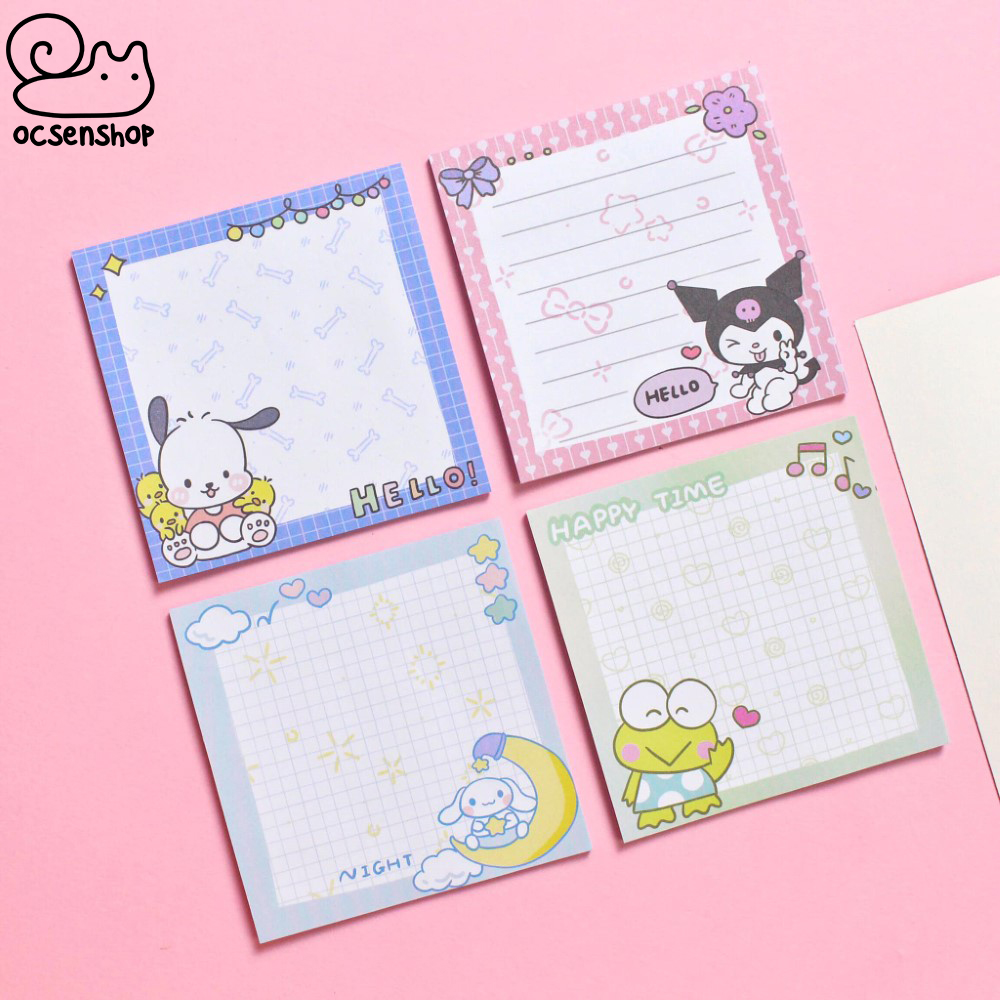 Set note vuông Sanrio