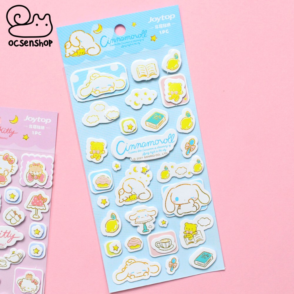 Sticker nổi Sanrio (9x20cm)