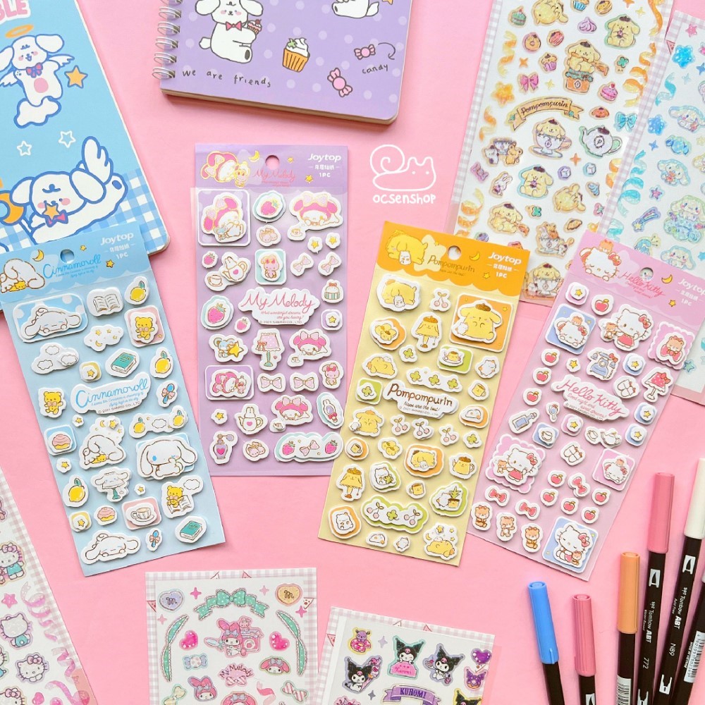 Sticker noi Sanrio (9x20cm)