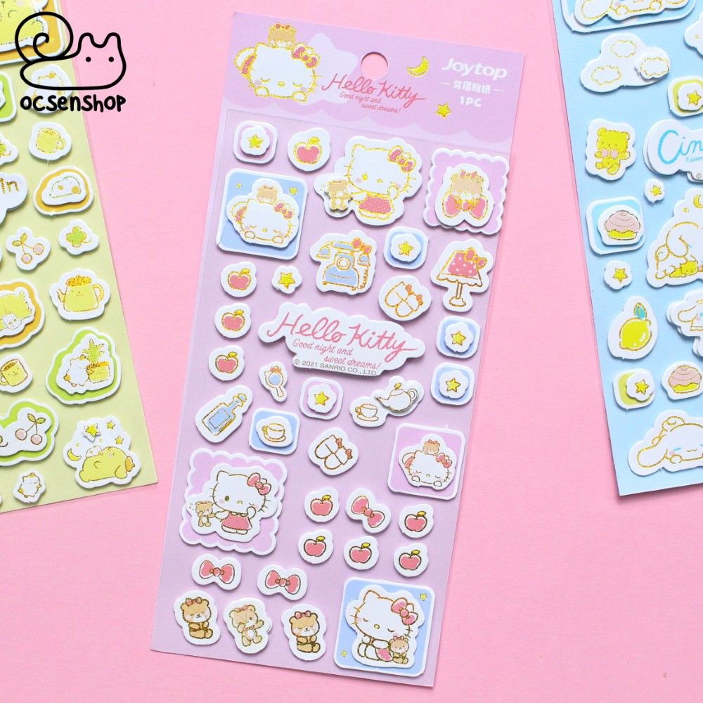 Sticker nổi Sanrio (9x20cm)