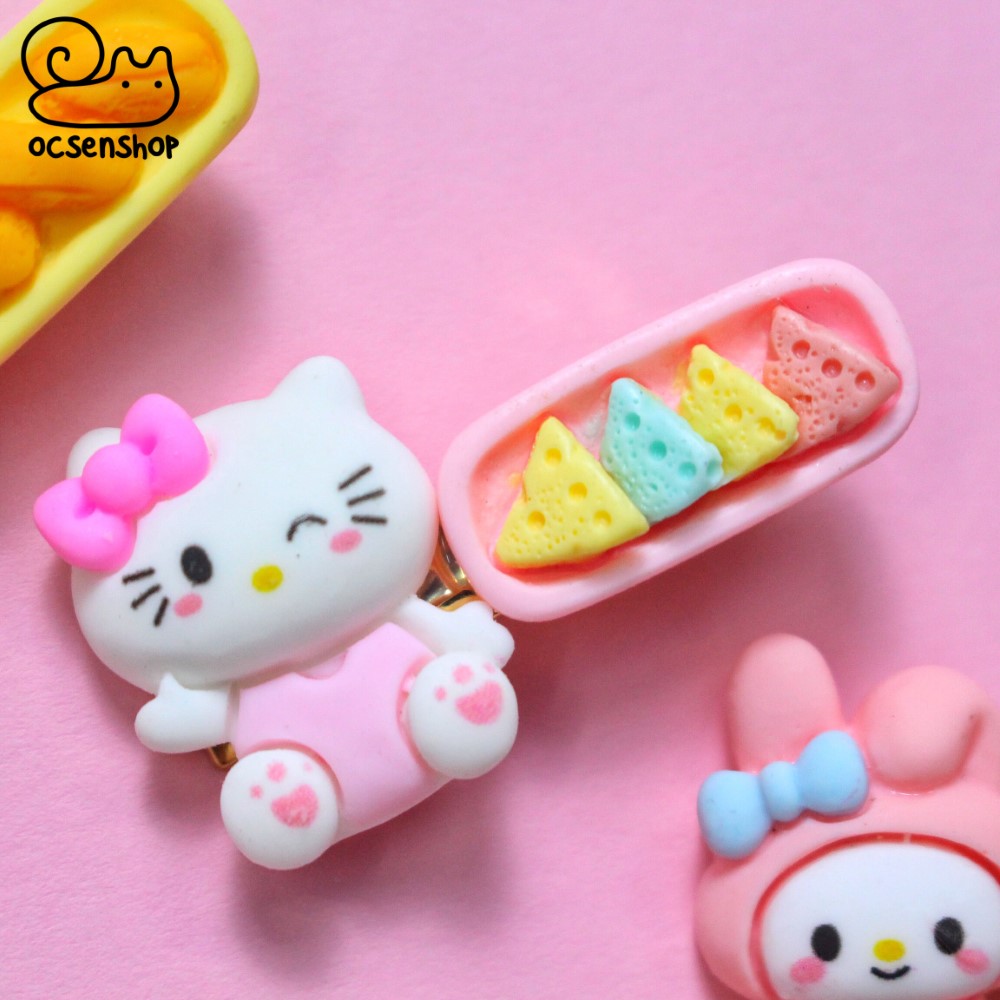 Kẹp tóc nhỏ Sanrio và đồ ăn