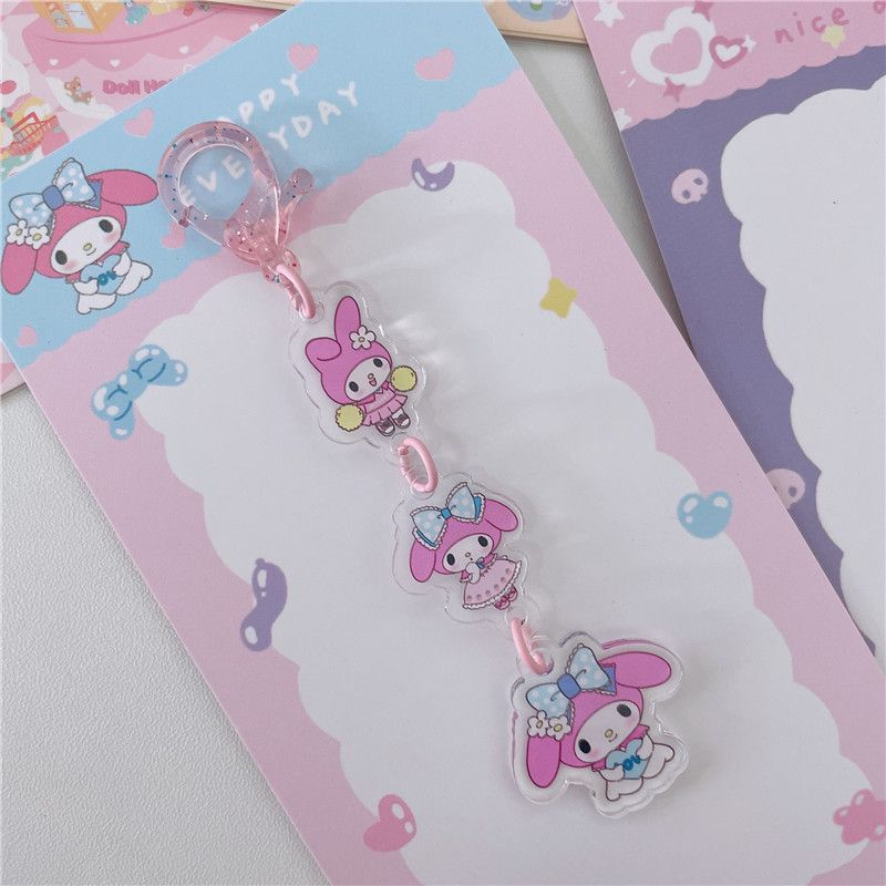 Móc khóa dây Sanrio