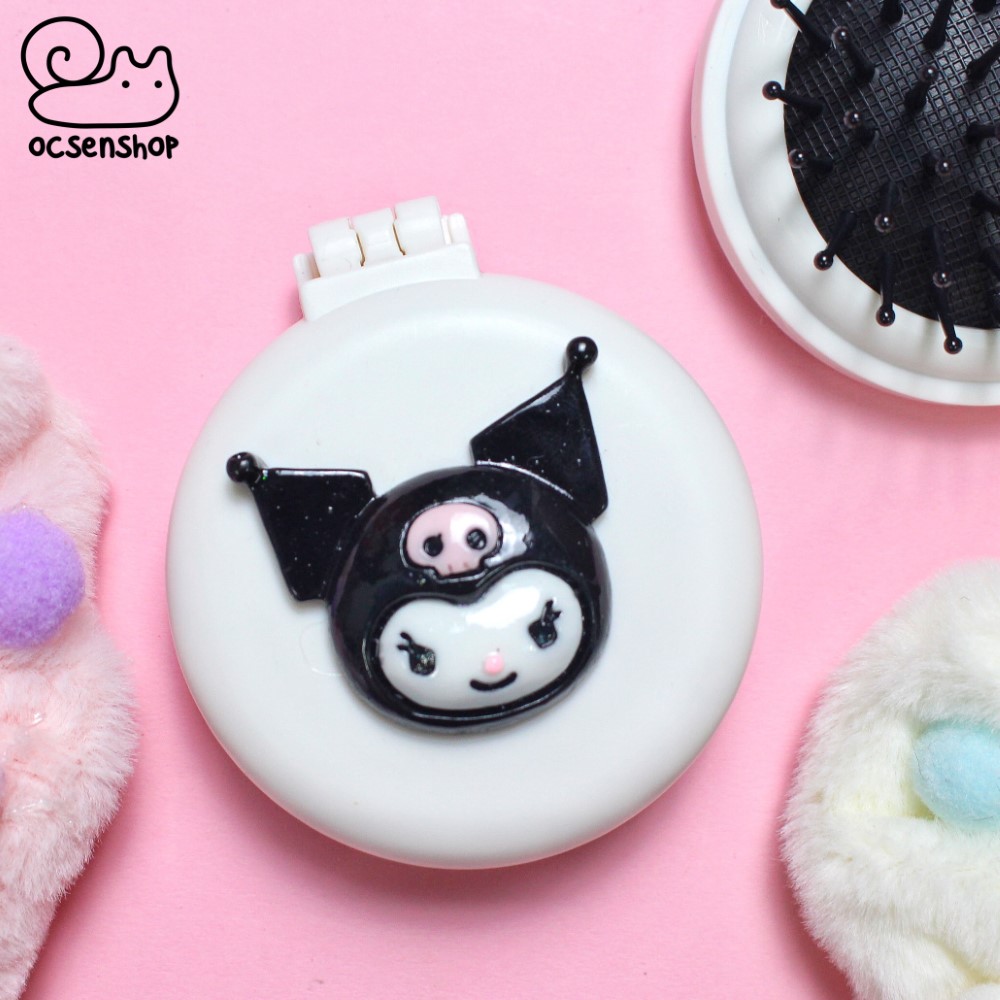 Gương kèm lược gập Sanrio