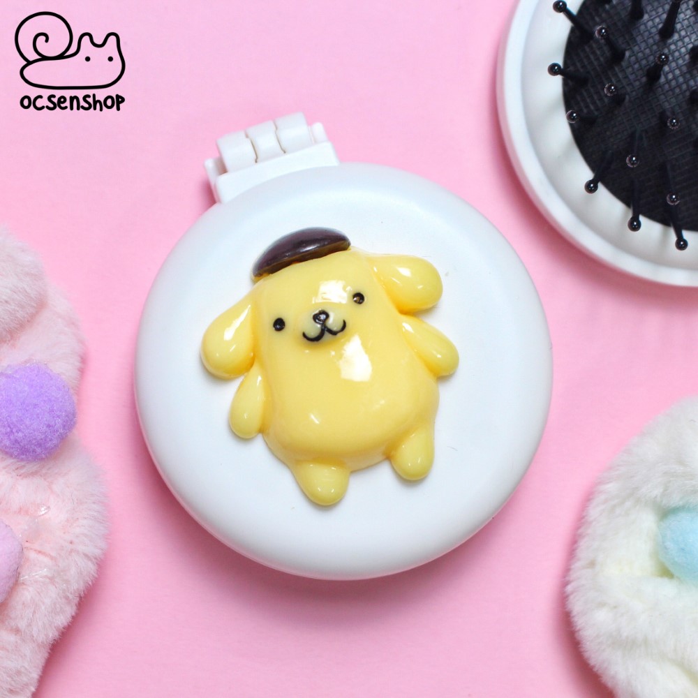 Gương kèm lược gập Sanrio