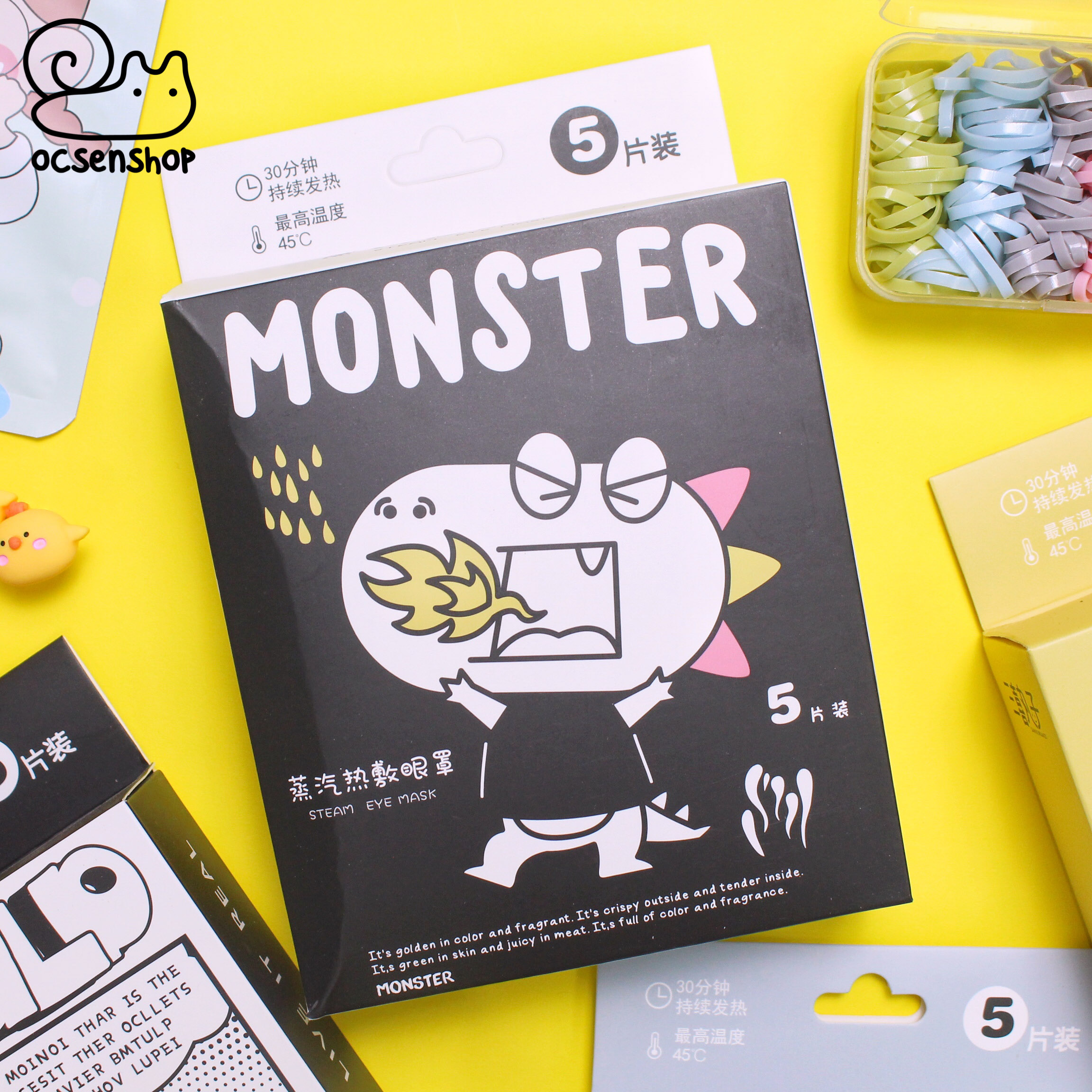 Mặt nạ thư giãn mắt Monster