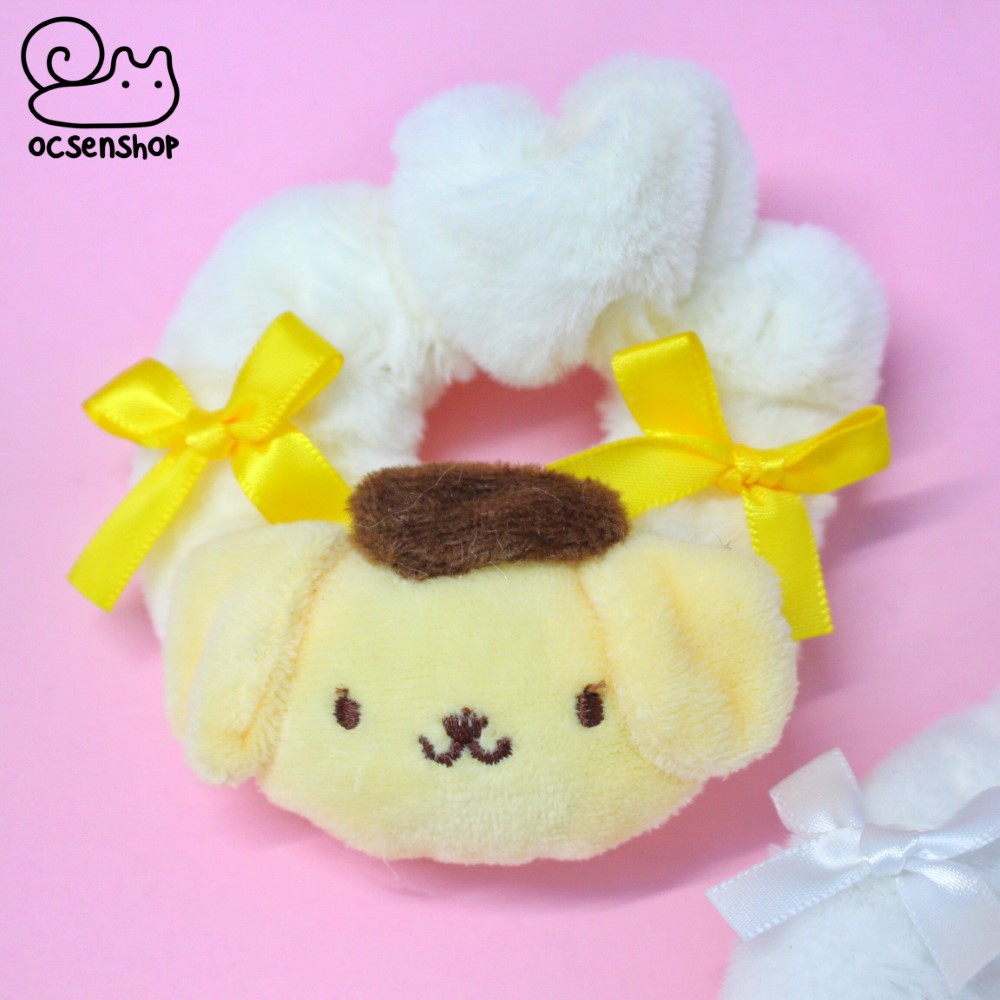 Scrunchie bông nơ Sanrio