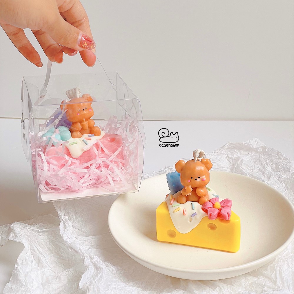 Nến thơm Bear cupcake