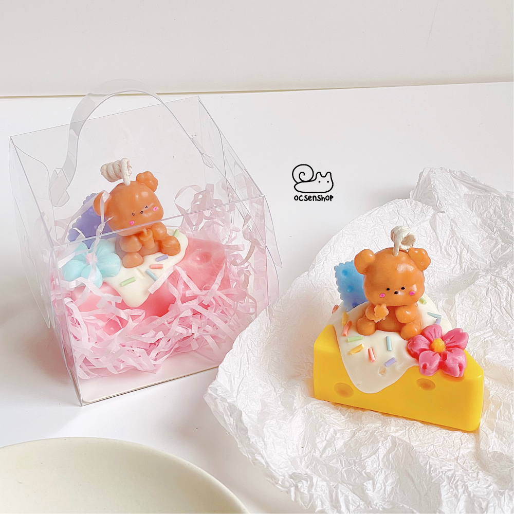 Nến thơm Bear cupcake