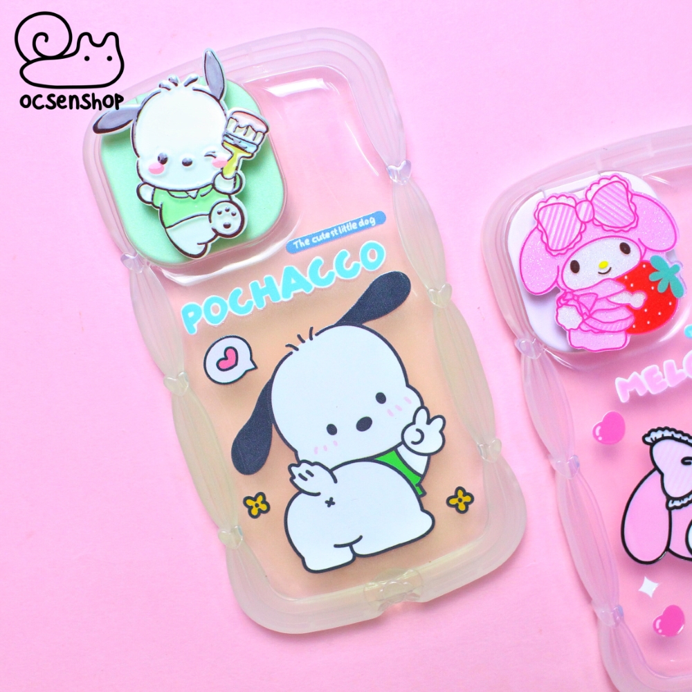 Ốp nhựa Sanrio kèm gương đèn