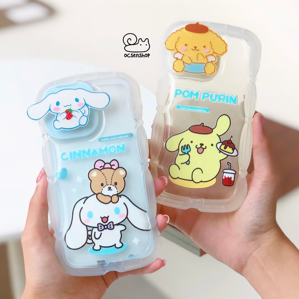 Ốp nhựa Sanrio kèm gương đèn