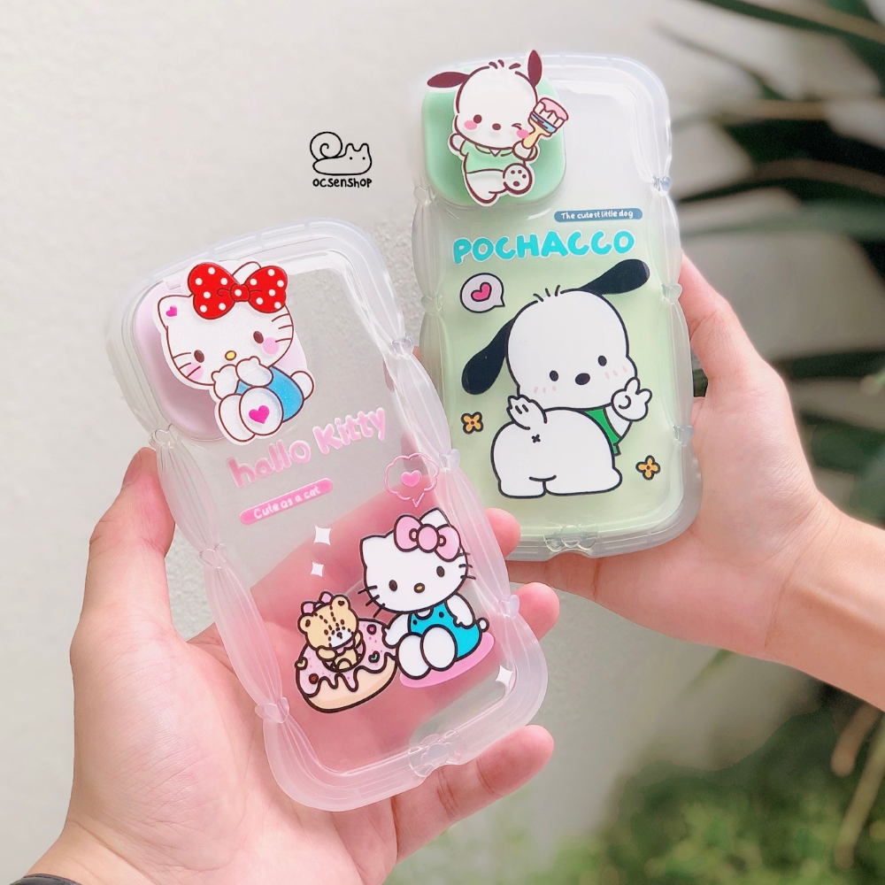 Ốp nhựa Sanrio kèm gương đèn