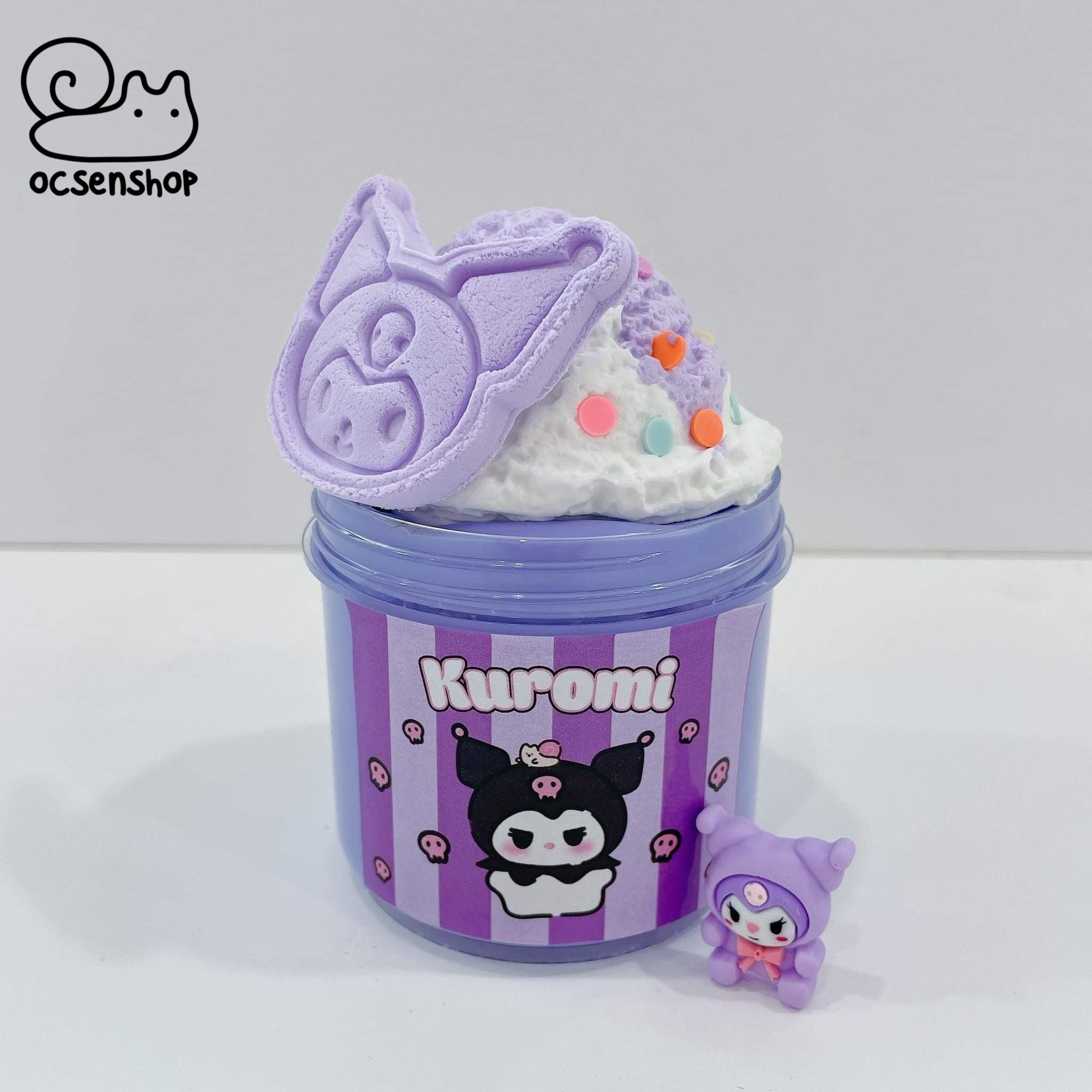 Slime Kuromi (DIY clay) - 5oz