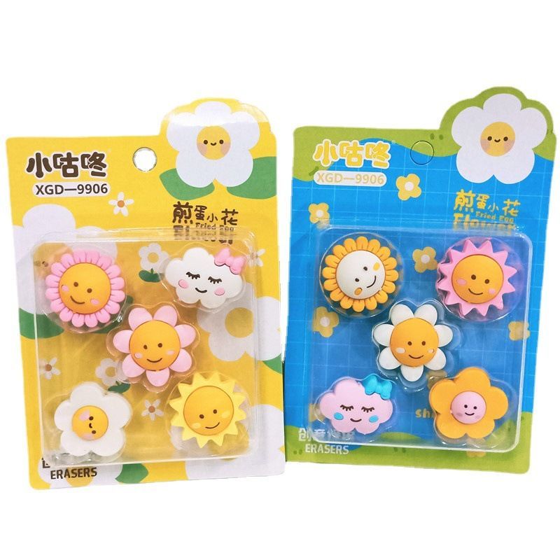 Set tay Fried Egg Flower (5c)