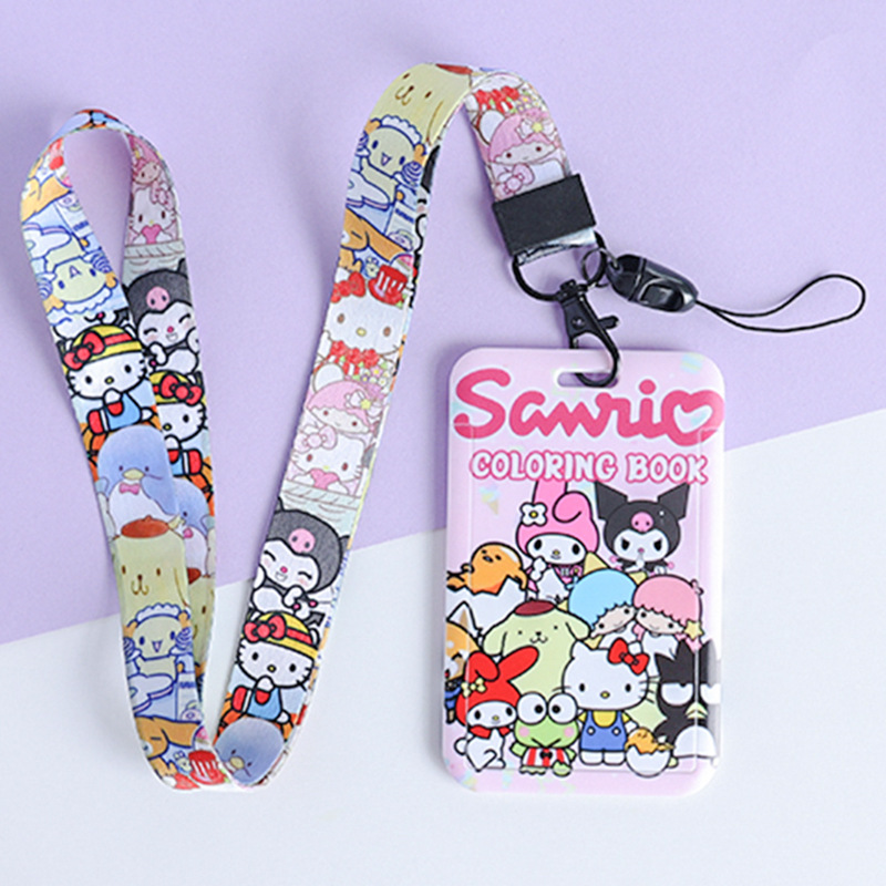 Card holder kèm dây Sanrio